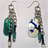 Set of Earrings w/Enamel